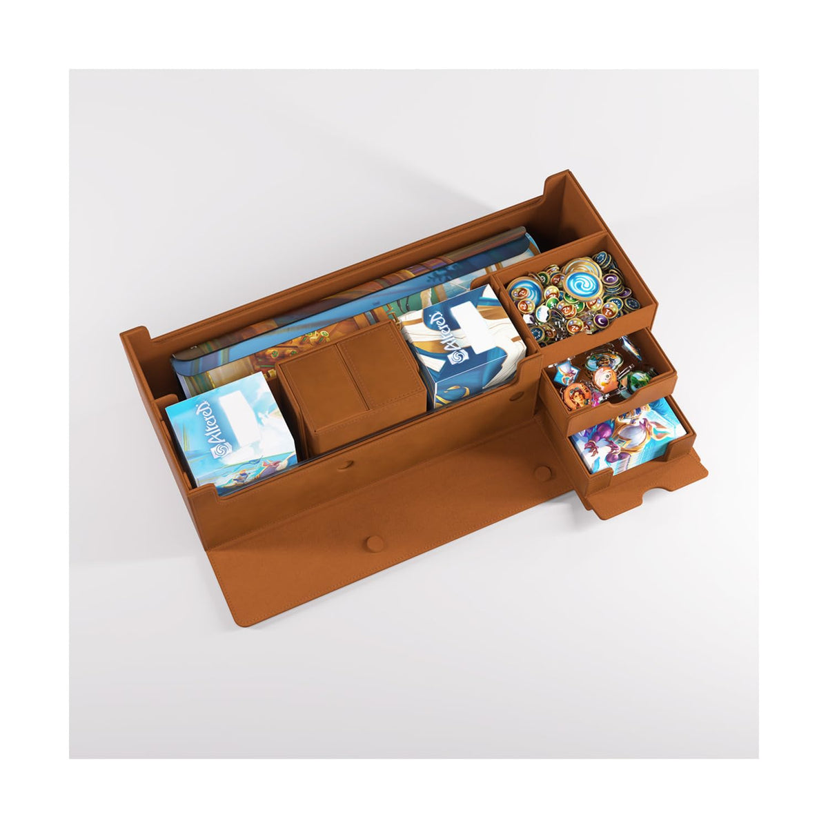 Gamegenic Card's Lair Pro 1000+ ALTERED EDITION - Officially Licensed Multifunctional Storage for TCG, Holds 1000+ Double-Sleeved Cards, Playmats, Accessories, Convertible System, Made 3