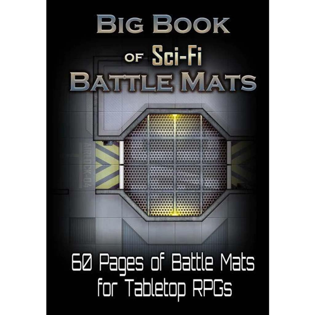 The Big Book of Sci-Fi Battle Mats for Tabletop RPGs 1