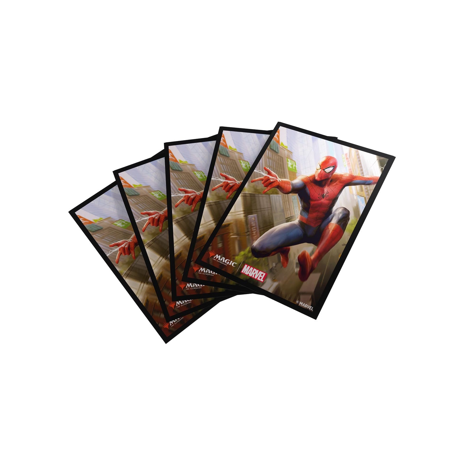 Gamegenic MTG Marvels Spider Man Premium Art Sleeves Spider Man Gaming Accessory 1