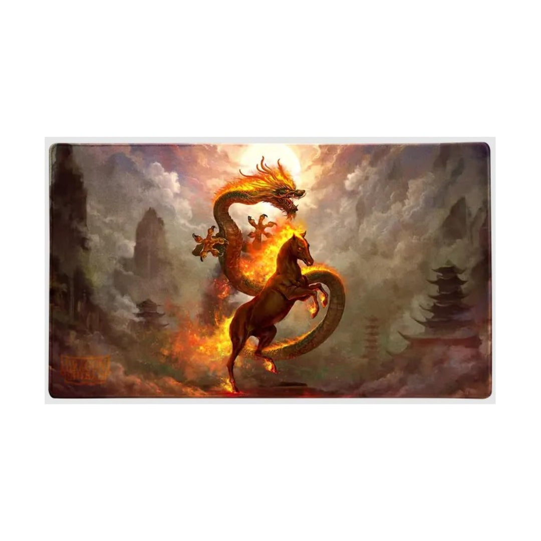 Dragon Shield Fire Horse 2026 Playmat & Tube