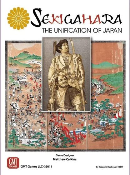 Sekigahara the Unification of Japan Board Game by GMT Games 1