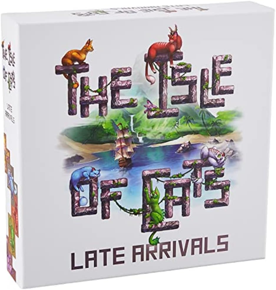 Late Arrivals The Isle of Cats Expansion Board Game by The City of