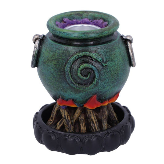 Mini Cauldron Back Flow Burner Emerald Backflow Incense 7.3cm 2