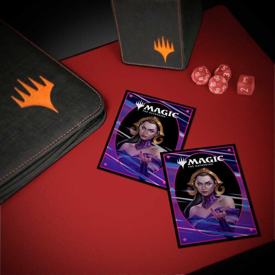 Magic The Gathering Foundations 100ct Deck Protector Sleeves Dark