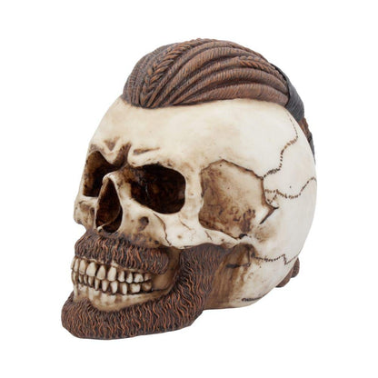 Ragnar Viking Skull Ornament 16cm Runic Compass 3