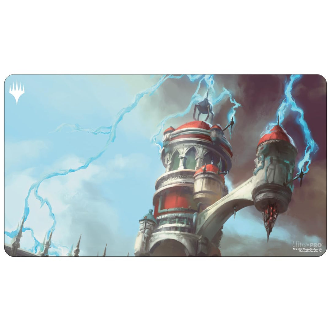 Ultra PRO - MTG Ravnica Remastered Playmat from The Izzet League, Protect Cards During Game Play or Reorganizing Commander Decks, Perfect use as Mouse Pad, Desk Mat for Home or Office