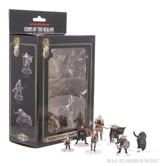 Tabletop Companions Boxed Set D and D The Legend of Drizzt 35th Anniversary Miniature Game by Wiz Kids 2