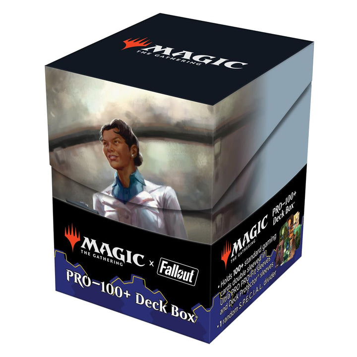 Magic The Gathering Universes Beyond Fallout 100+ Dr Madison Li Deck Box