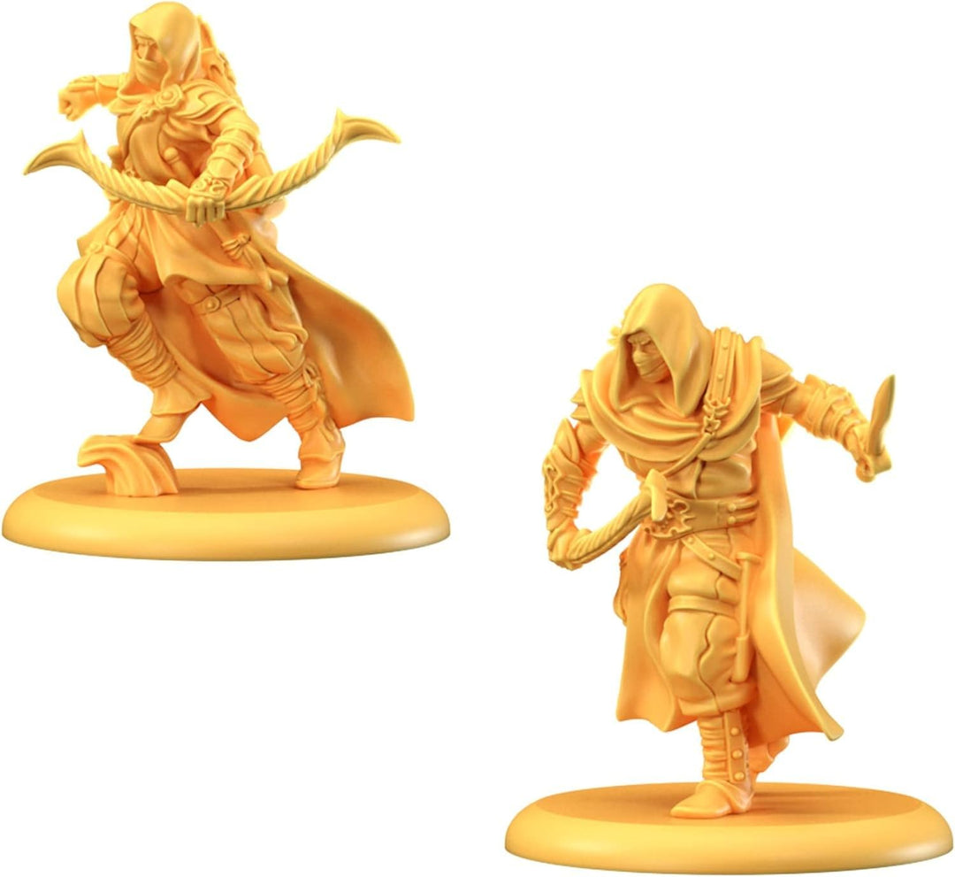 CMON A Song of Ice and Fire Tabletop Miniatures Game Sand Skirmishers Unit Box - Elite Warriors of The Dorne, Strategy Game for Adults, Ages 14+, 2+ Players, 45-60 Minute Playtime, Made by CMON