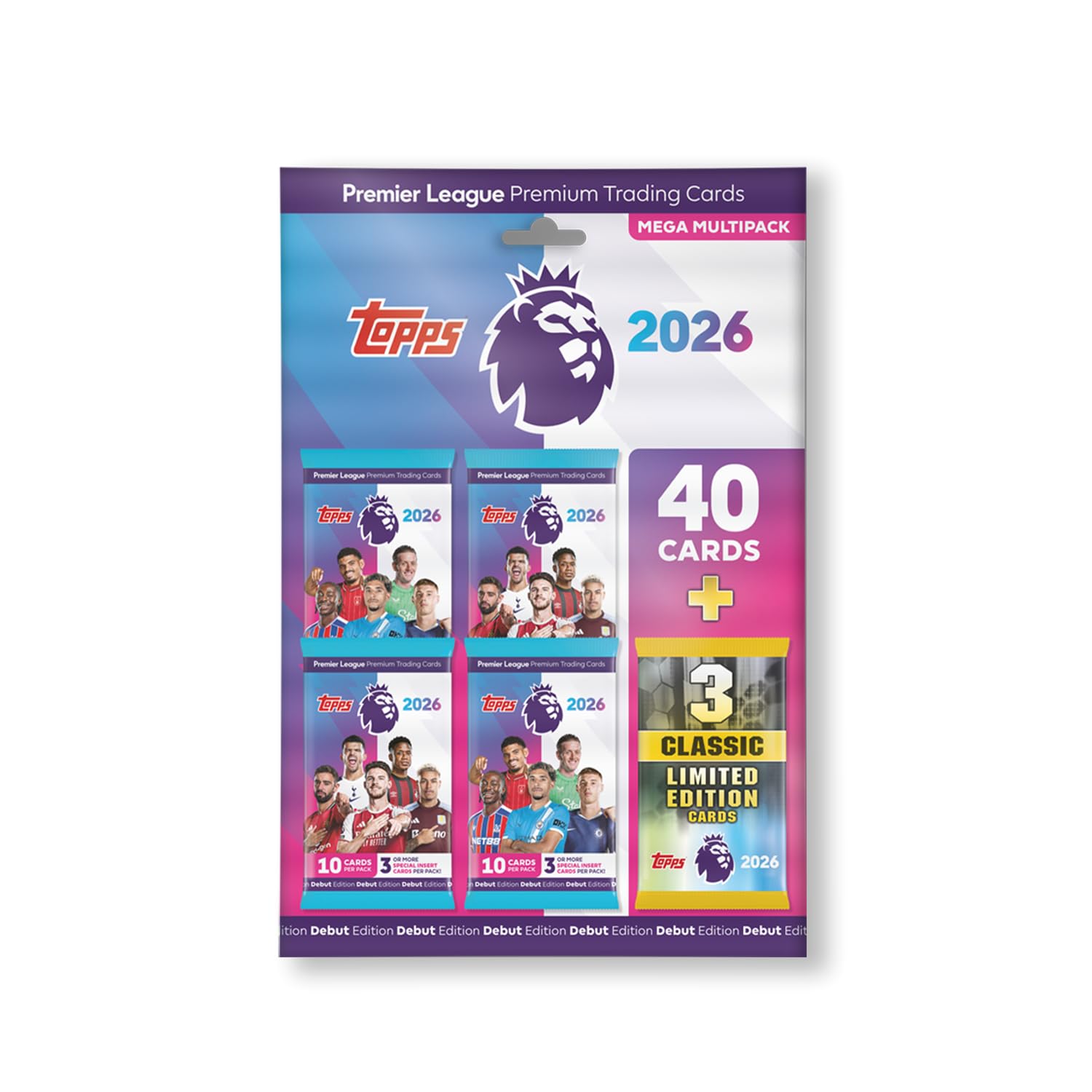 Premier League 2025 26 Mega Multipack Trading Card Game by Topps 1