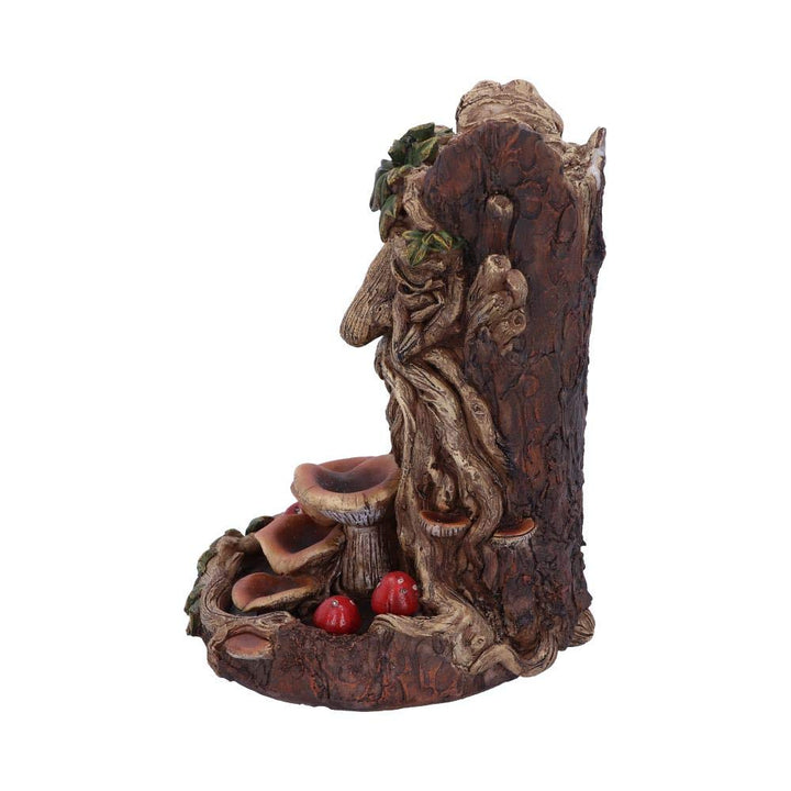 The Wisest Dryad Tree Spirit Green Man Backflow Incense Burner 18cm