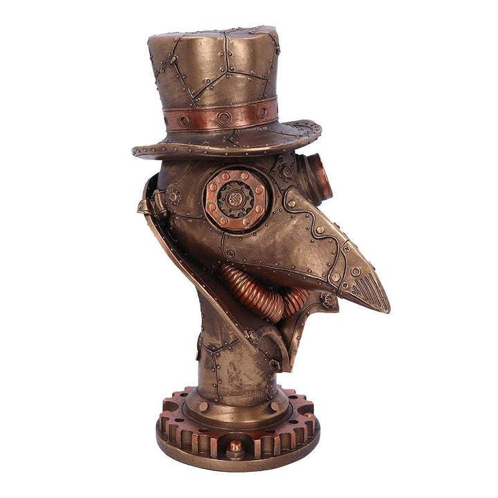 Steampunk Beaky Plague Doctor Bust Figurine 23cm