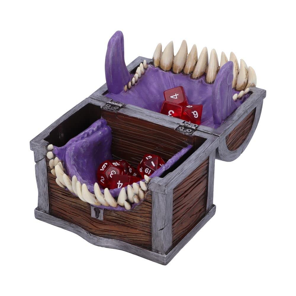 Dungeons Dragons Mimic Dice Storage Box 11.3cm Officially Licensed