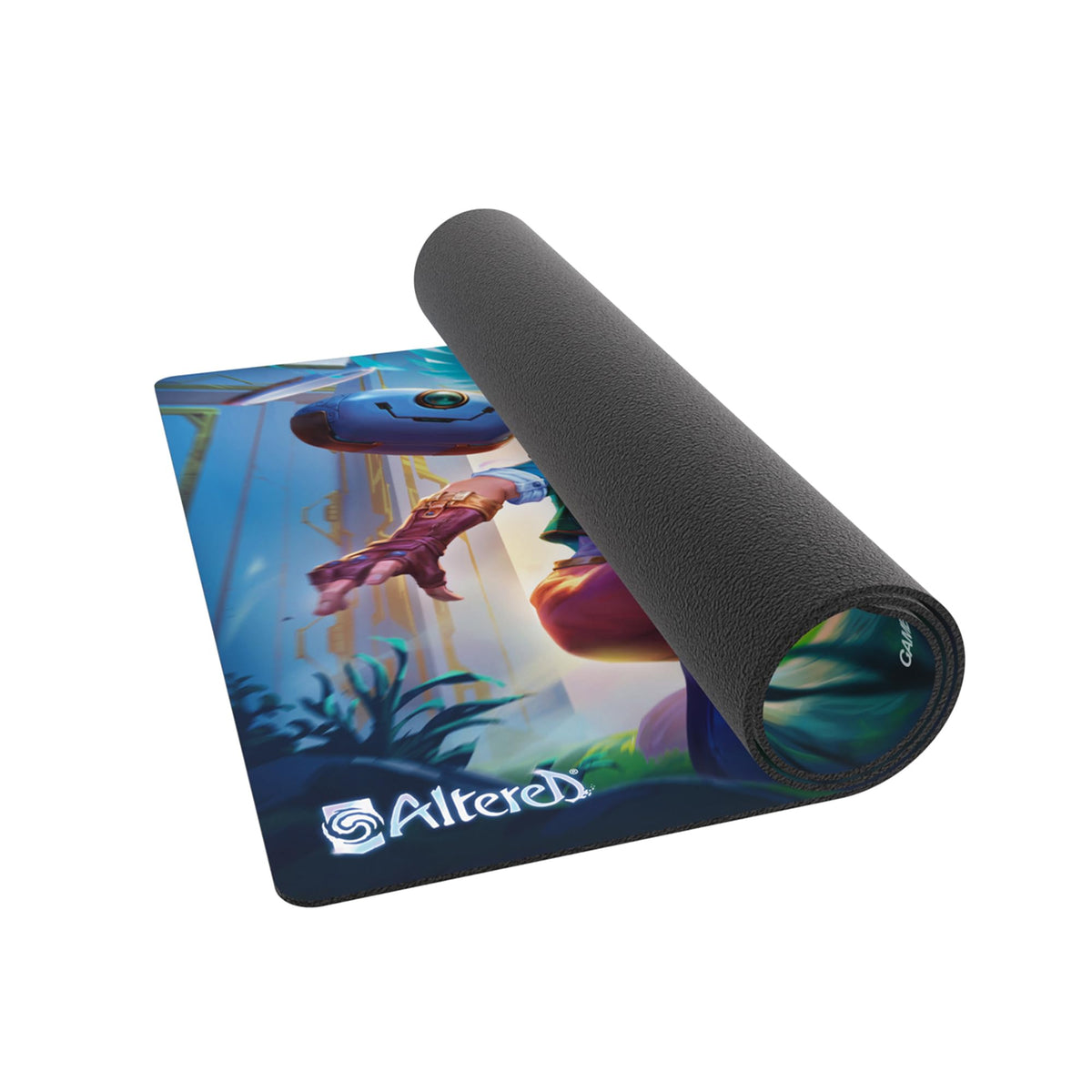 Altered Beyond The Gates Prime PLAYMAT - Officially Licensed, Ultrafine Surface, Anti-Slip, Full-Color Art Print, Soft Cushioned TCG Game Mat, 61x35cm, Made by Gamegenic 2
