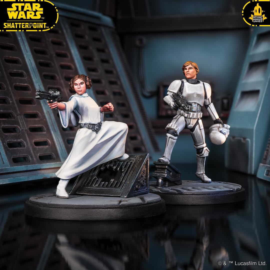 This is Some Rescue Princess Leia Squad Pack Star Wars Shatterpoint Miniature Game by Atomic Mass 6