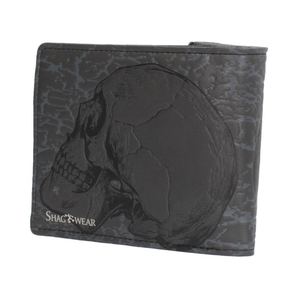 Memento Mori Skull Embossed Wallet