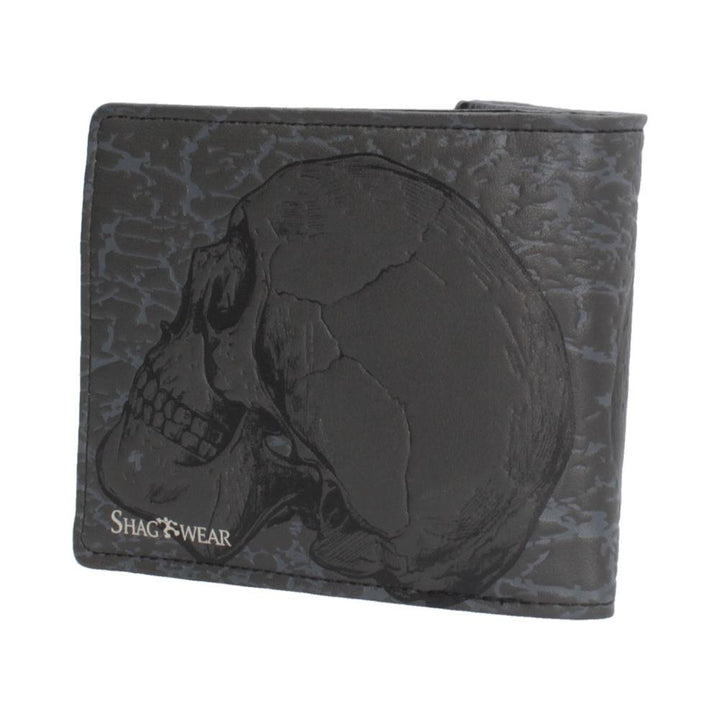 Memento Mori Skull Embossed Wallet