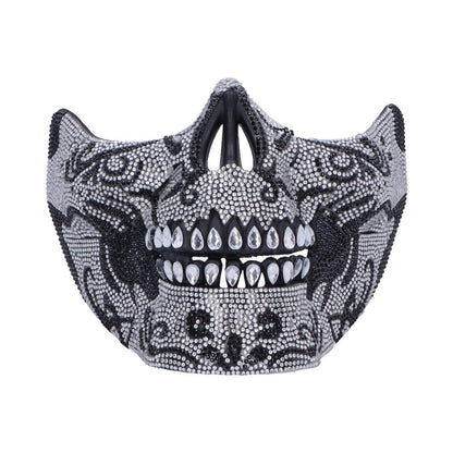 Jewelled Masquerade Silver 17.5cm Mask for Cosplay 2