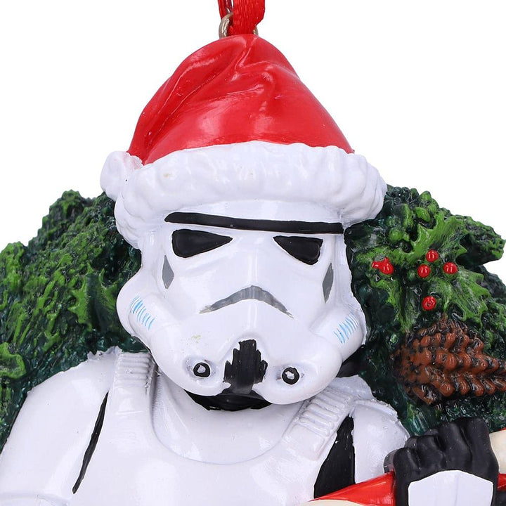Stormtrooper Wreath Hanging Ornament Officially Licensed