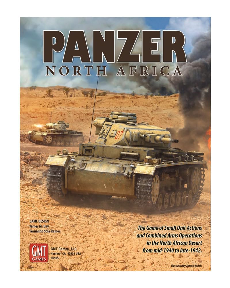 Panzer North Africa Board Game by GMT Games 1