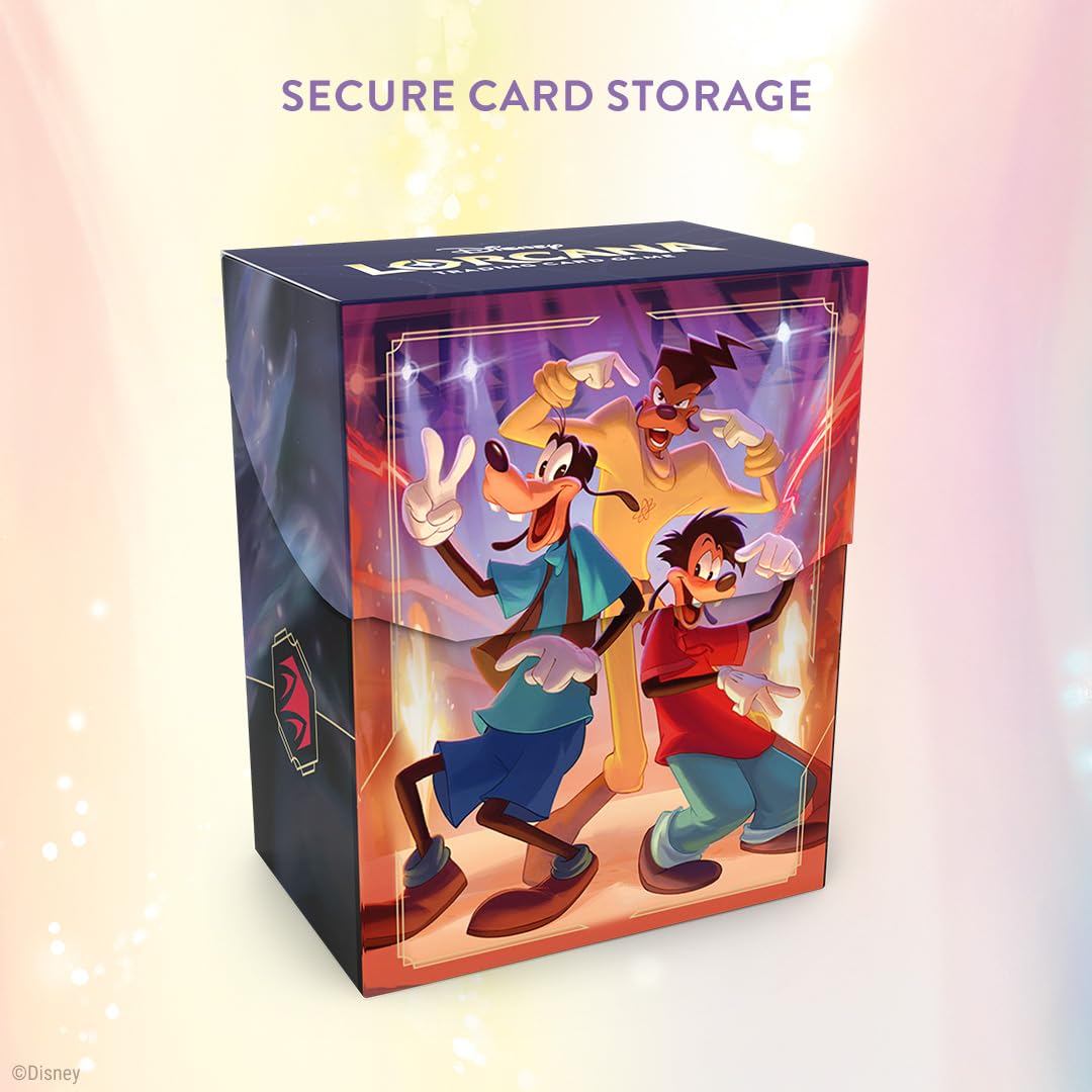 Disney Lorcana TCG Deck Case Goofy Set 9 Trading Card Game 3