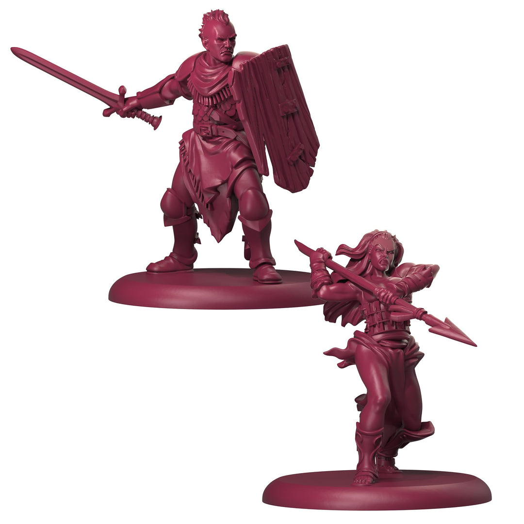 A Song of Ice and Fire Tabletop Miniatures Game Pit Fighters Unit Box - Add Fearless Warriors to Your Battles! Strategy Game for Adults, Ages 14+, 2+ Players, 45-60 Minute Playtime, Made by CMON