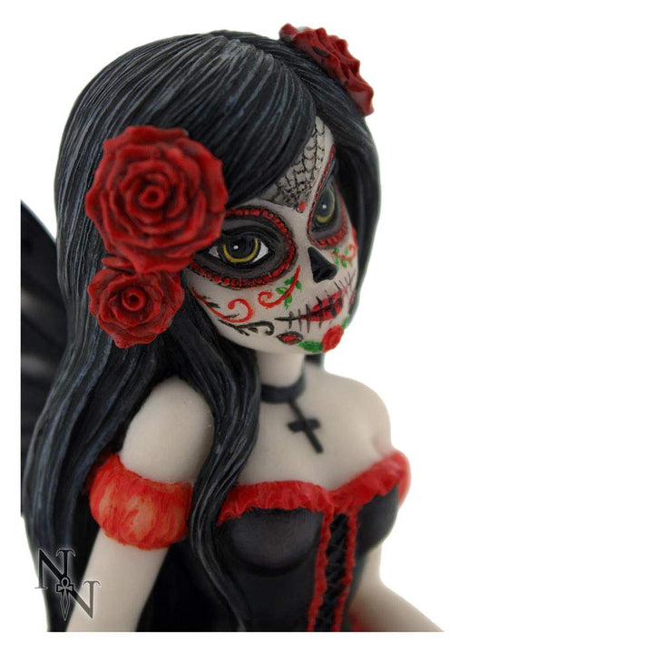 Rosalia Figurine Sugar Skull Fairy Ornament 10.5cm