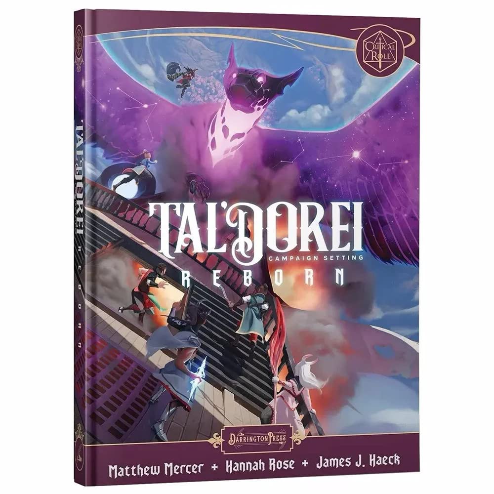 D&D RPG Tal Dorei Reborn 5E Campaign Setting Hard Cover Source Book 1