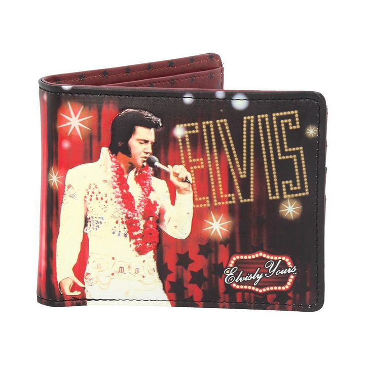 Elvisly Yours Elvis Wallet Red 11cm Officially Licensed
