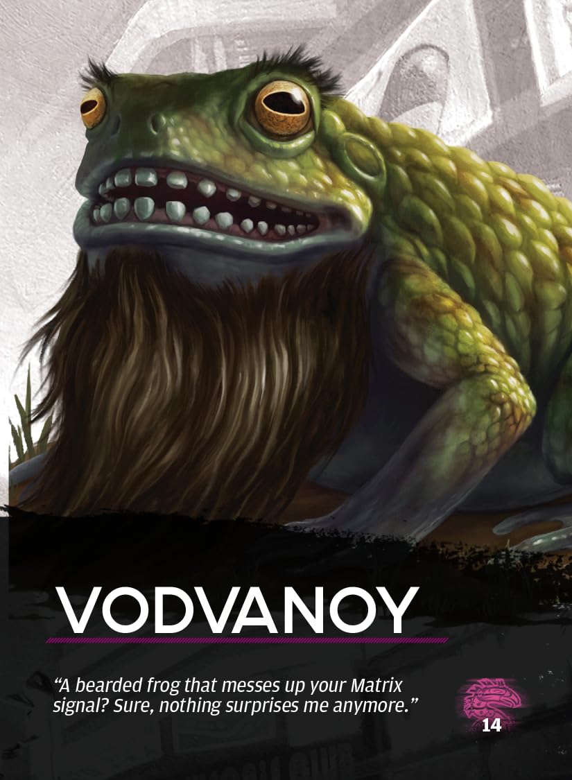 Catalyst Game Labs Shadowrun Critter Deck Roleplaying Game Supplement for 6t Edition 3