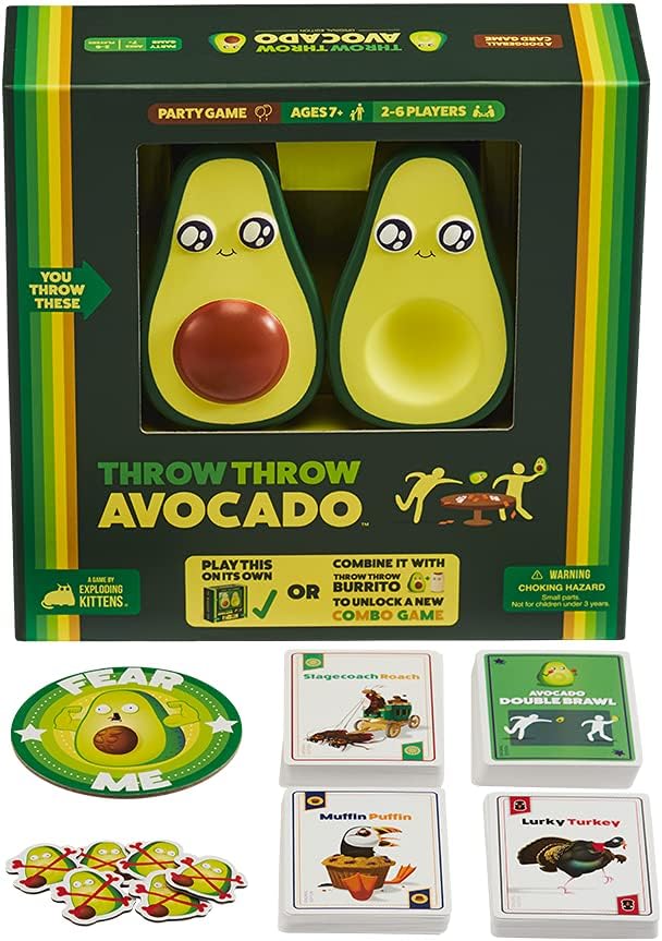 Throw Throw Avocado Board Game