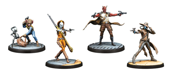 Star Wars Shatterpoint Fistful of Credits SQUAD PACK - Tabletop Miniatures Game, Strategy Game for Kids and Adults, Ages 14+, 2 Players, 90 Minute Playtime, Made by Atomic Mass Games