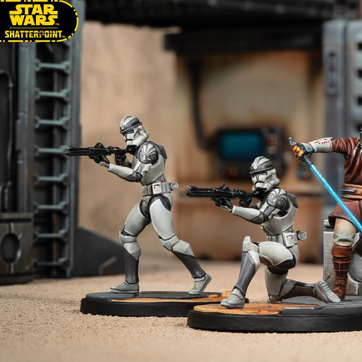 Atomic Mass Games Star Wars Shatterpoint Lead by Example Squad Pack - Tabletop Miniatures Game, Strategy Game for Kids and Adults, Ages 14+, 2 Players, 90 Minute Playtime, Made