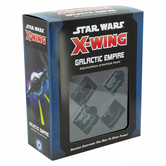 Star Wars X-Wing 2nd Edition Galactic Empire SQUADRON STARTER PACK - Strategy Game for Adults and Teens, 2 Players, 45 Minute Playtime, Made by Fantasy Flight Games 1