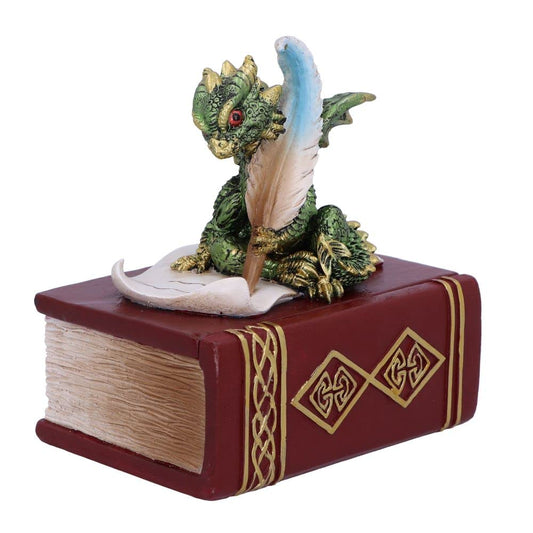The Scribe Dragon Trinket Box 13.8cm 2