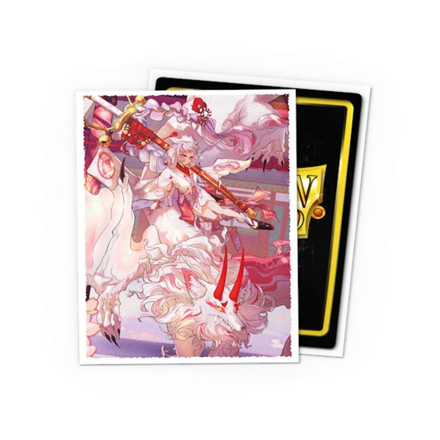 Dragon Shield Sleeves - Limited Edition Matte Japanese Dual - Demon Hunters 60CT Card Sleeves - Smooth & Tough - Great for Yugioh, and Cardfight Vanguard TCG & LCG - Top Loader 2