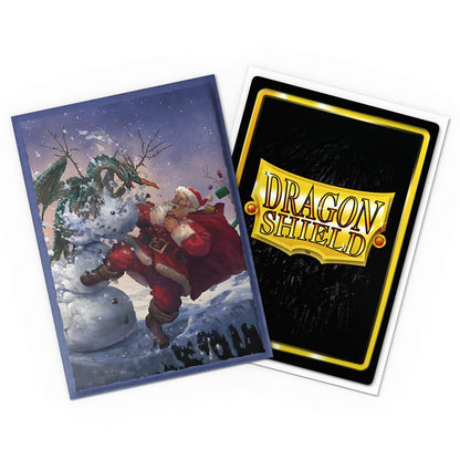 UNIT Dragon Shield Brushed ART Standard Sleeves Christmas 2025 100 ct Gaming Accessory by Arcane Tinmen 4