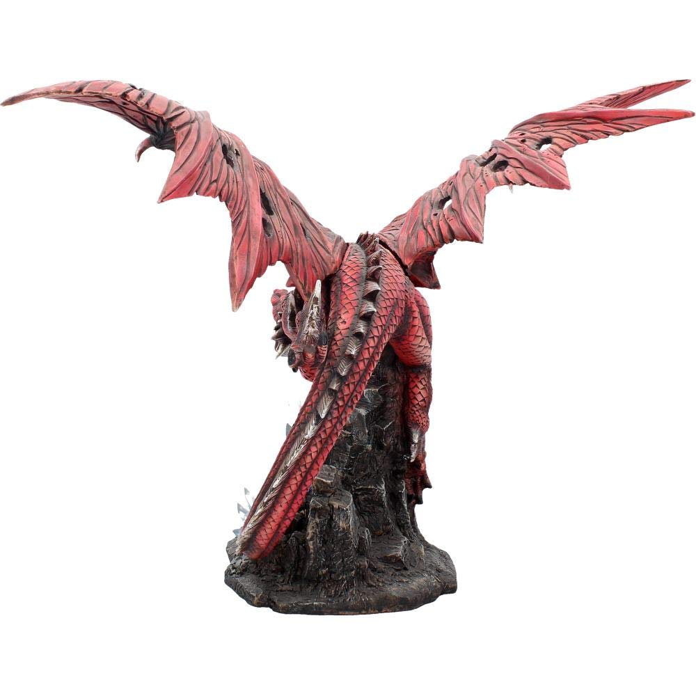 Fraeners Wrath Large Red Dragon Figurine Fraeners 52cm