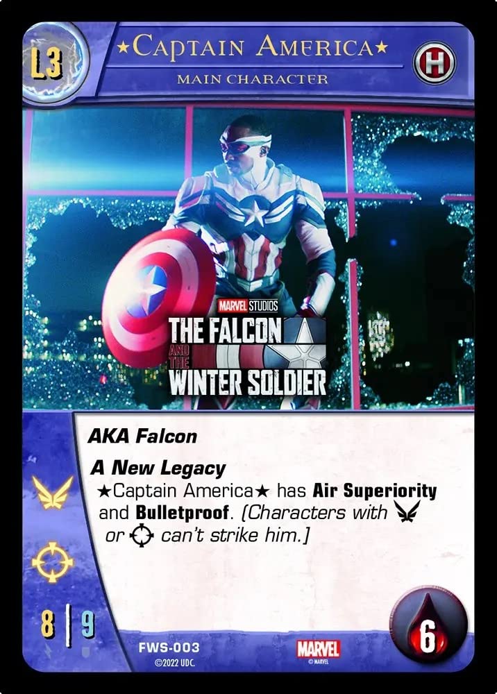 Upper Deck VS. System: The Falcon and The Winter Soldier 2
