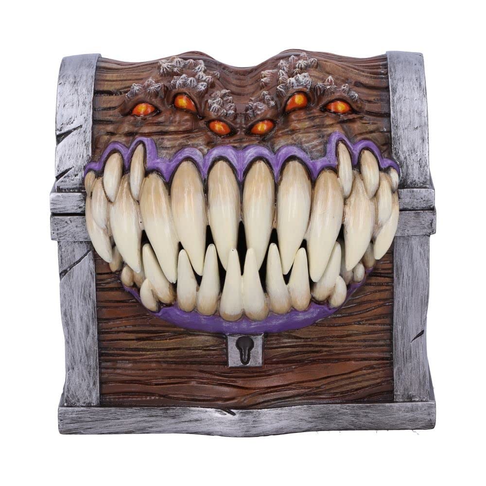 Dungeons Dragons Mimic Dice Storage Box 11.3cm Officially Licensed