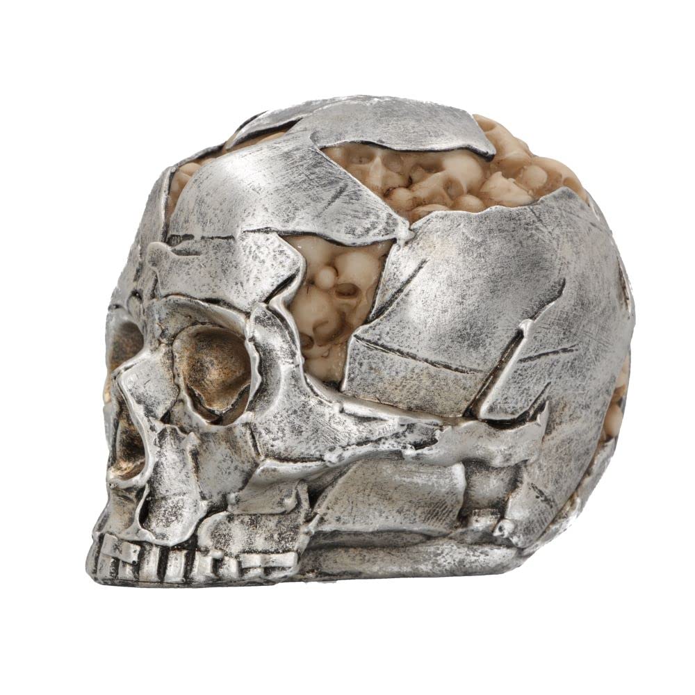 Small Alternative Fracture Skull 11cm 4