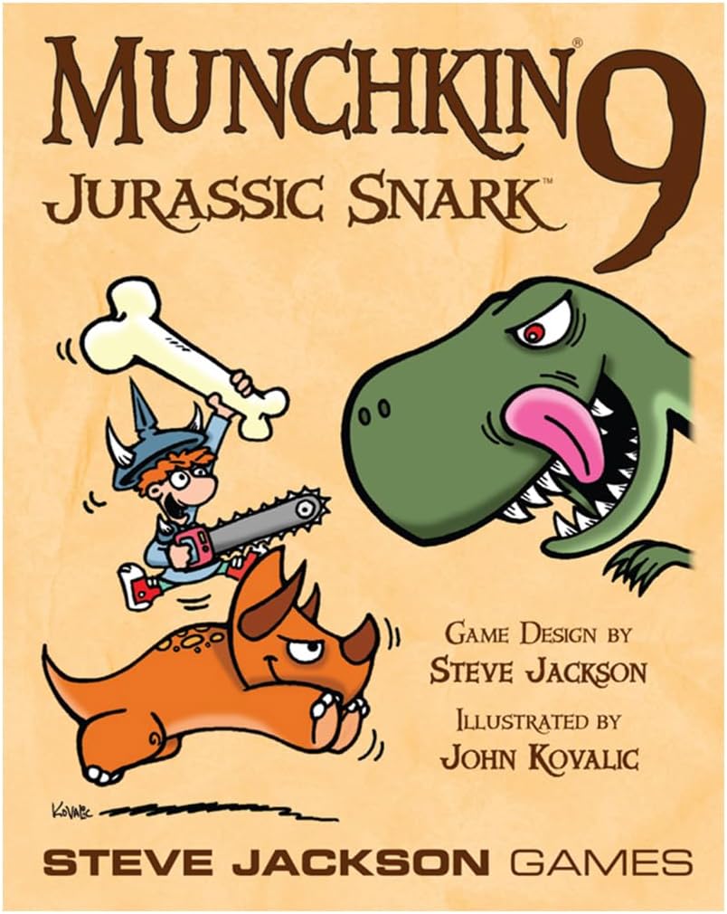 Munchkin 9 Jurassic Snark Board Game Expansion by Steve Jackson