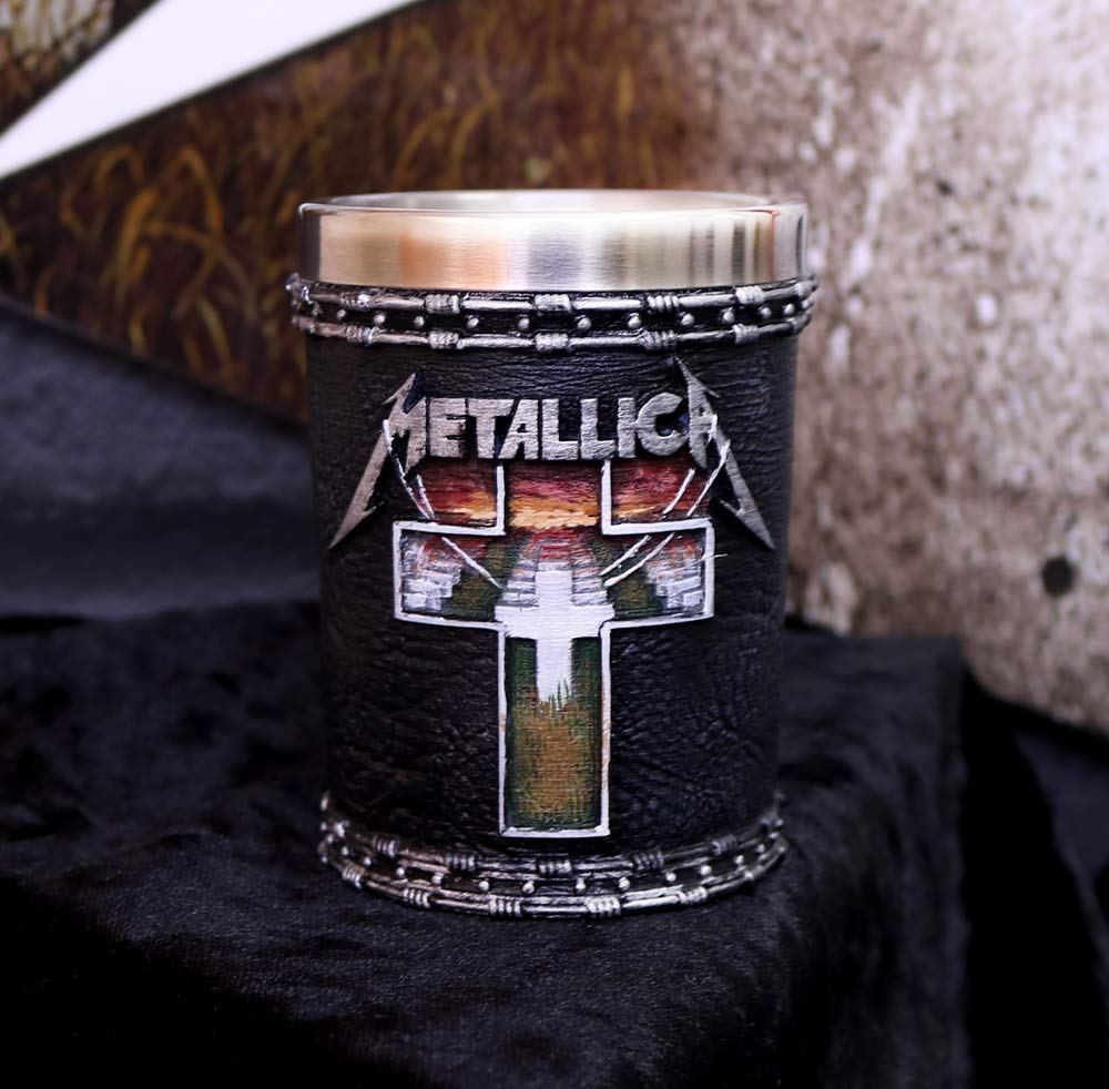 Metallica Master of Puppets Shot Glass Album Shooter 7cm Officially Licensed