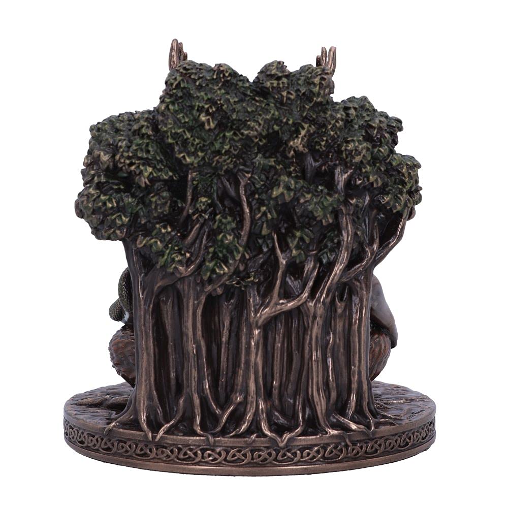 Cernunnos Bronze Tealight Holder 13.5cm