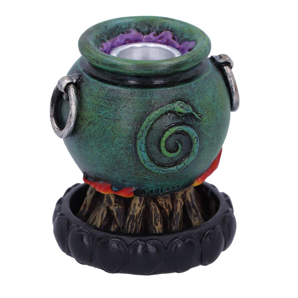 Mini Cauldron Back Flow Burner Emerald Backflow Incense 7.3cm 4
