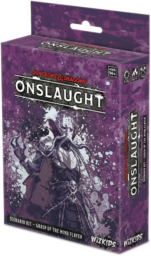 Dungeons and Dragons Onslaught Grasp of the Mind Flayer Scenario Kit Miniatures Game Expansion