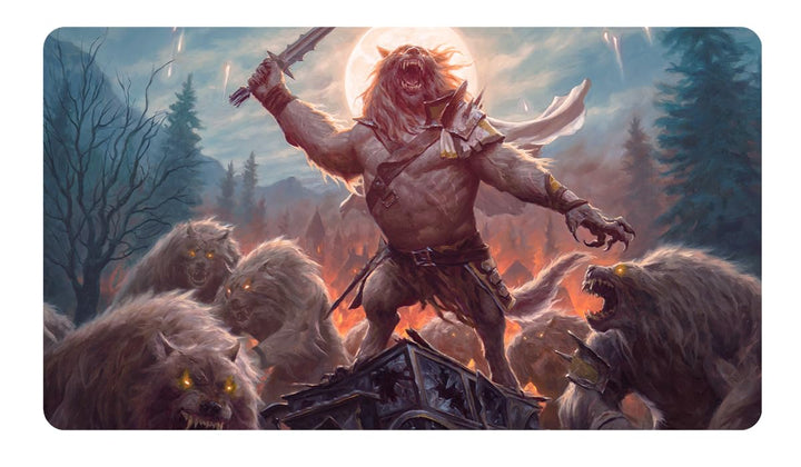 Ultra Pro - Commander Series #2: Allied - Tovolar Double-Sided Playmat for Magic: The Gathering, Custom Gaming Card Game Play Area Playmat Surface Accessory