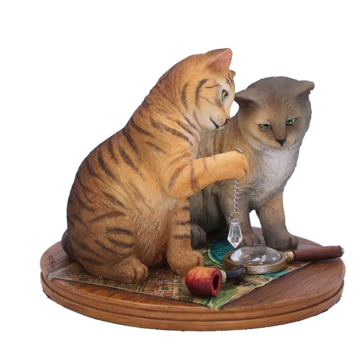 Lisa Parker Purrlock Holmes Cats Figurine 10.5cm
