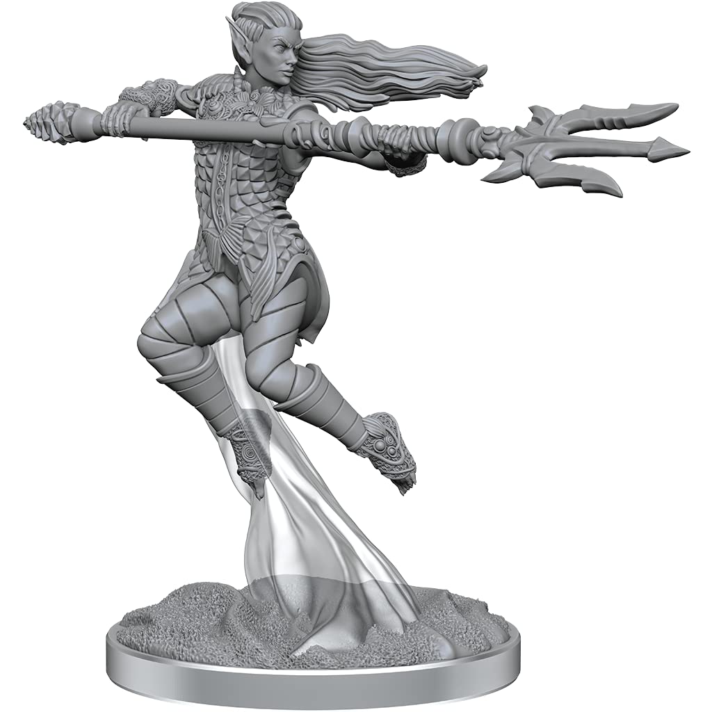 Sea Elf Fighters D and D Nolzurs Marvelous Unpainted Miniatures W20 Miniature Game by Wiz Kids 3
