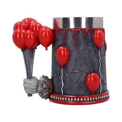 IT Time to Float Tankard 15.5cm Horror Clown Cup 3